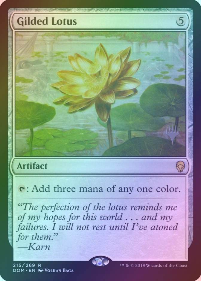 Gilded Lotus (PDOM) (215p) / Foil