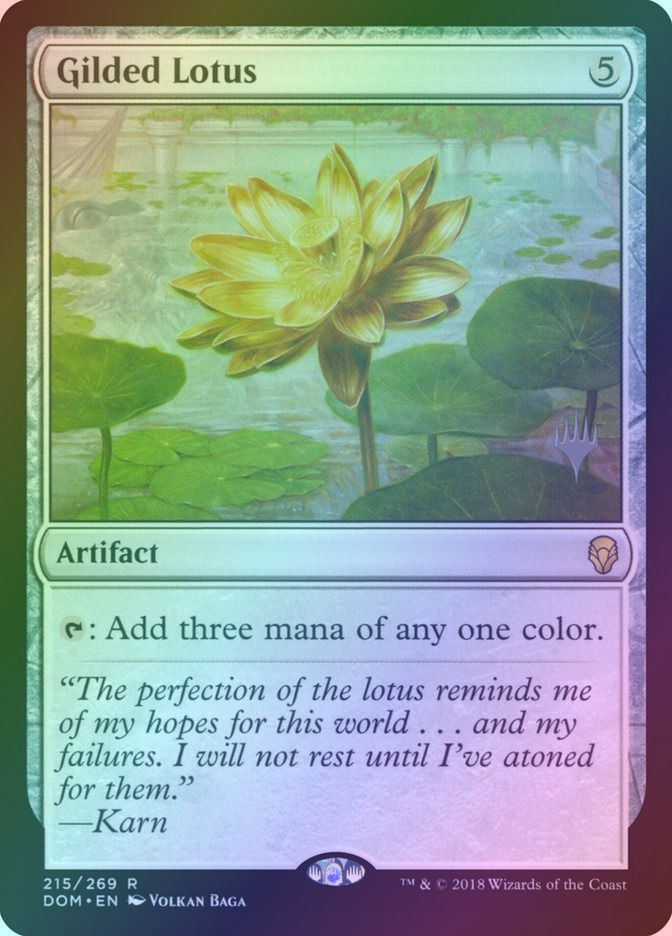 Gilded Lotus (PDOM) (215p) / Foil