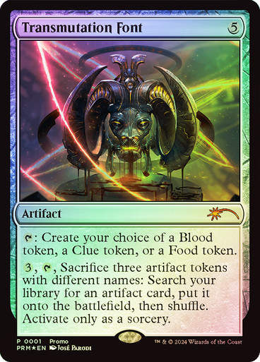 Transmutation Font (PW24) (11) / Foil