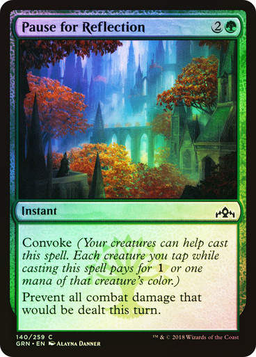 Pause for Reflection (GRN) (140) / Foil