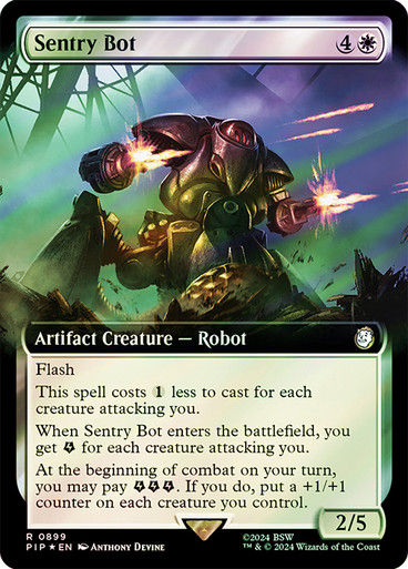 Sentry Bot (pip) (899) / Extended Surge Foil
