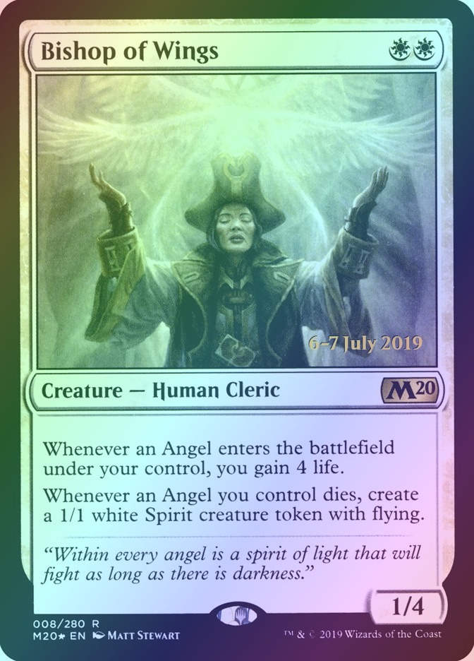 Bishop of Wings (PM20) (8s) / Foil