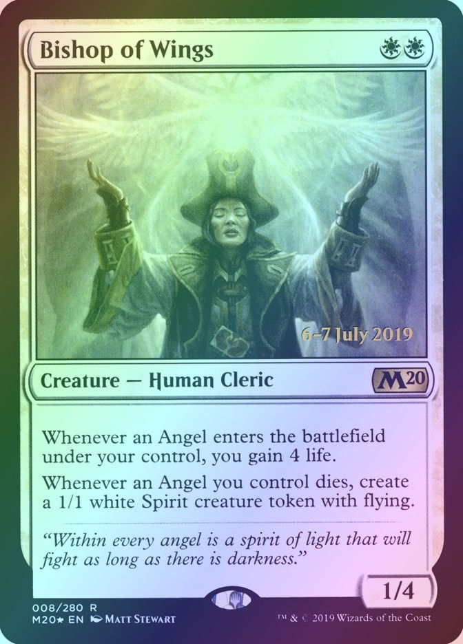 Bishop of Wings (PM20) (8s) / Foil