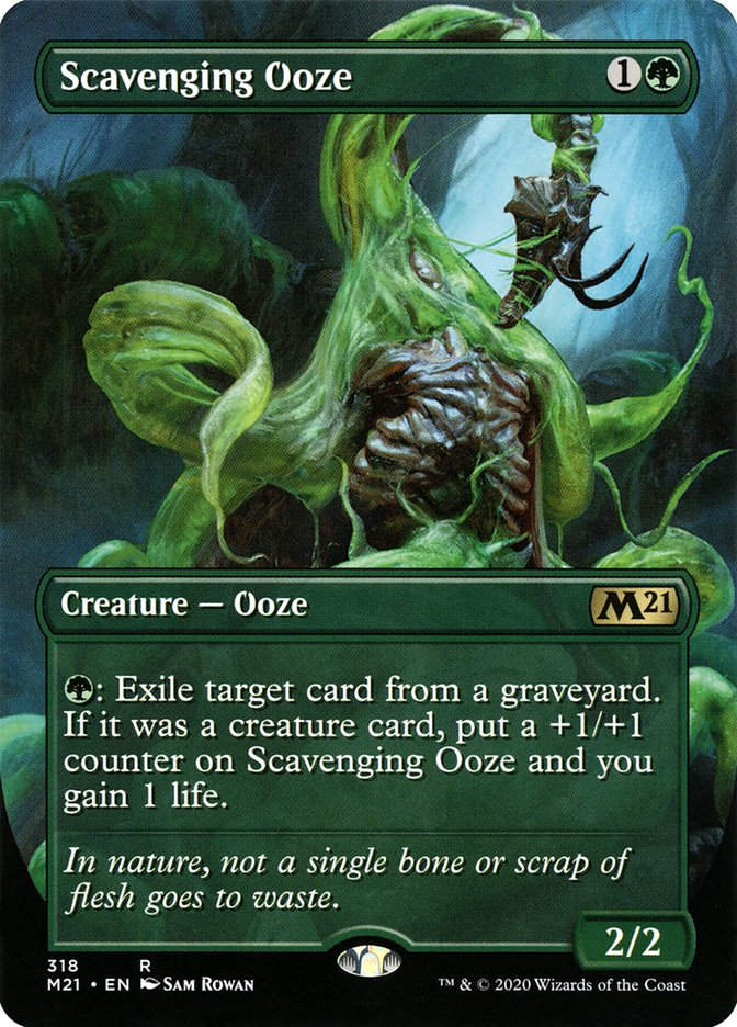 Scavenging Ooze (M21) (318) / Borderless