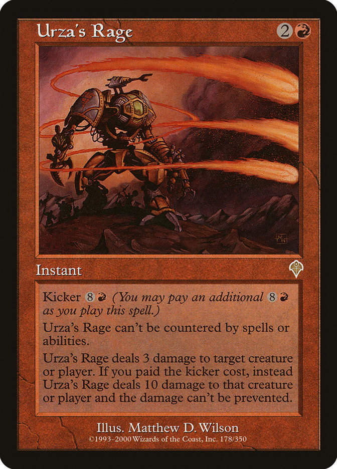 Urza's Rage (INV) (178)
