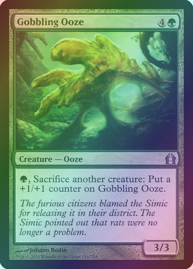 Gobbling Ooze (RTR) (126) / Foil