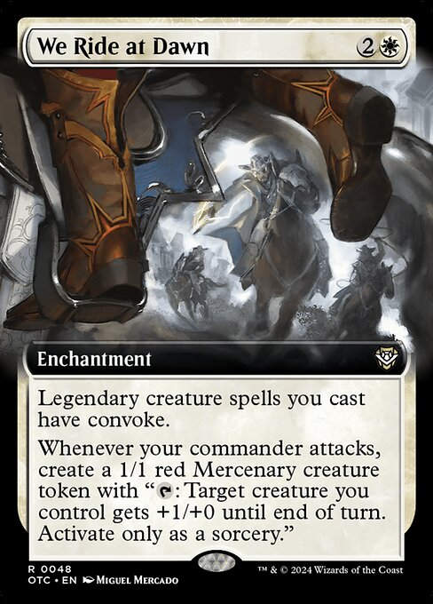 We Ride at Dawn (otc) (48) / Extended Art