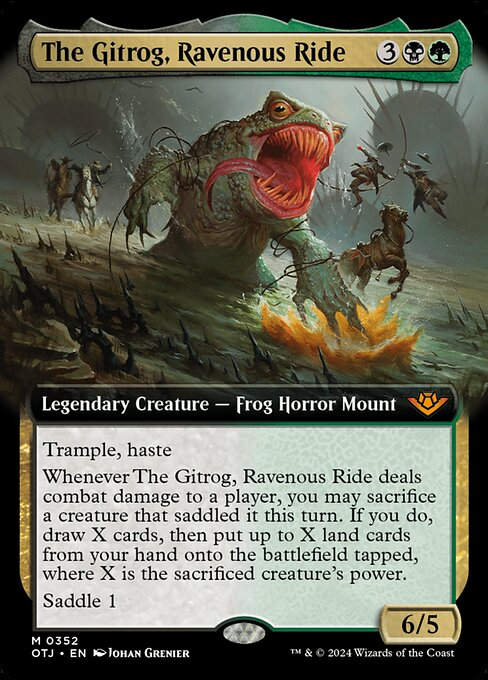 The Gitrog, Ravenous Ride (otj) (352) / Extended Art
