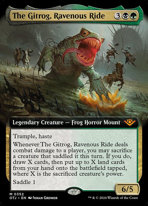 The Gitrog, Ravenous Ride (otj) (352) / Extended Art