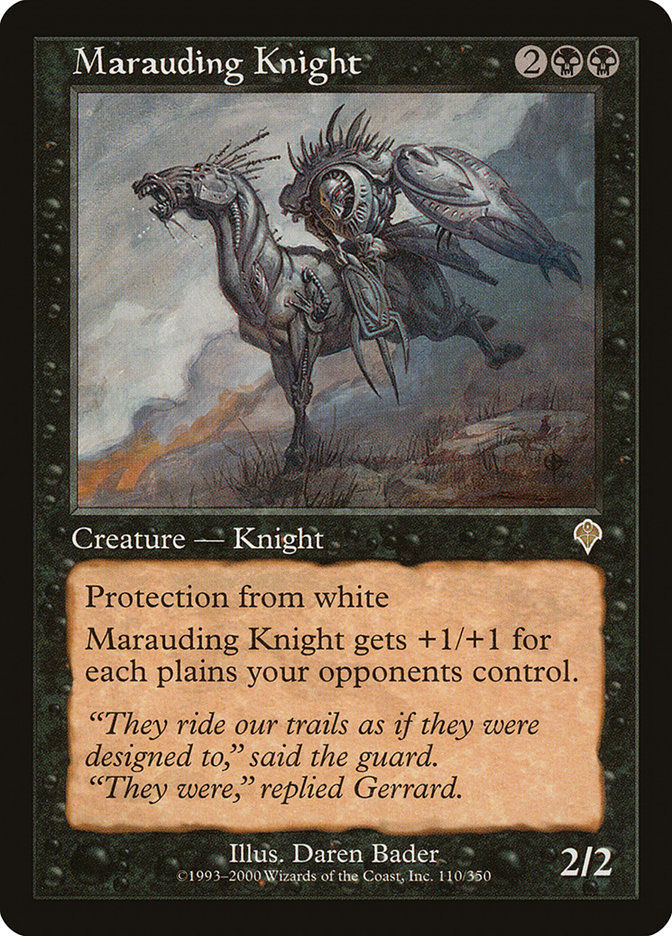 Marauding Knight (INV) (110)