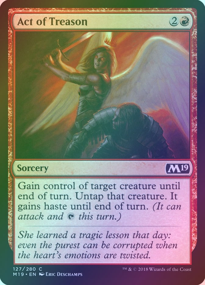 Act of Treason (M19) (127) / Foil