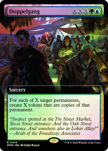 Doppelgang (mkm) (414) / Extended Art Foil