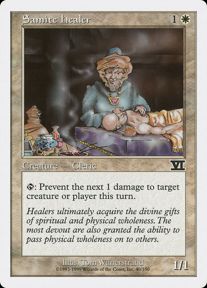 Samite Healer (6ED) (40)