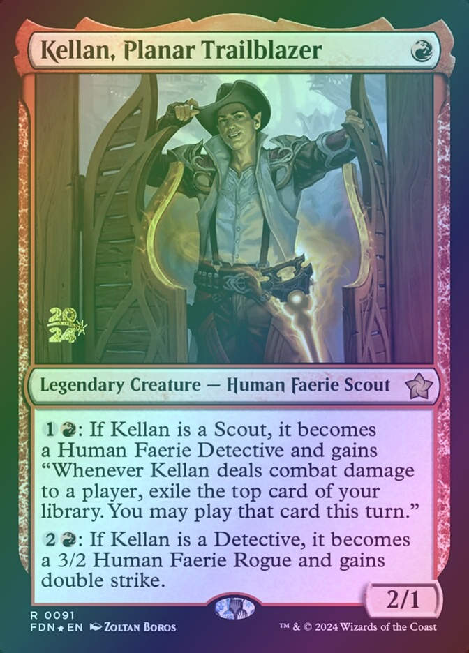 Kellan, Planar Trailblazer (PFDN) (91s) / Foil