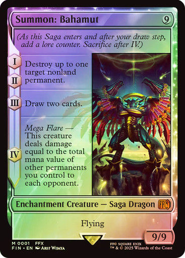 Summon: Bahamut (FIN) (1) / Foil