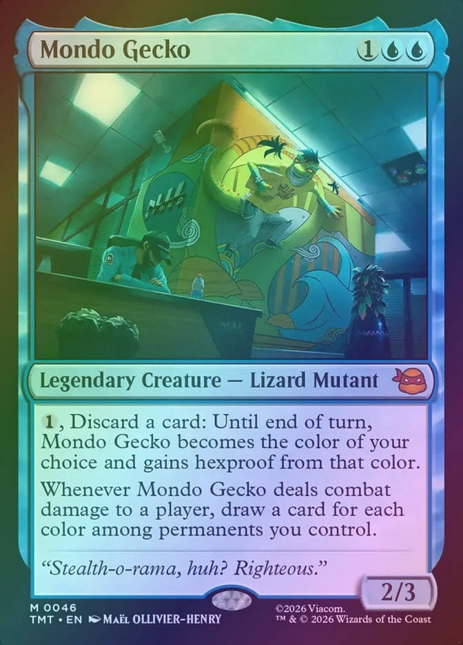Mondo Gecko (TMT) (46) / Foil