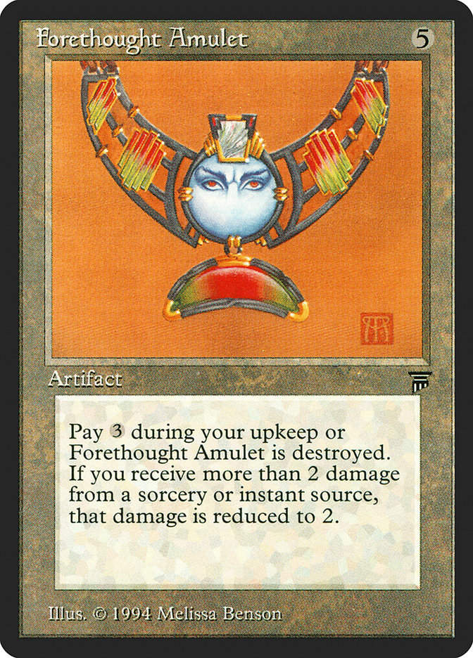 Forethought Amulet (leg)