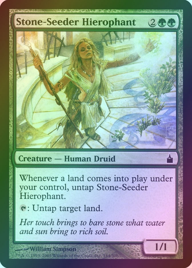 Stone-Seeder Hierophant (RAV) (184) / Foil