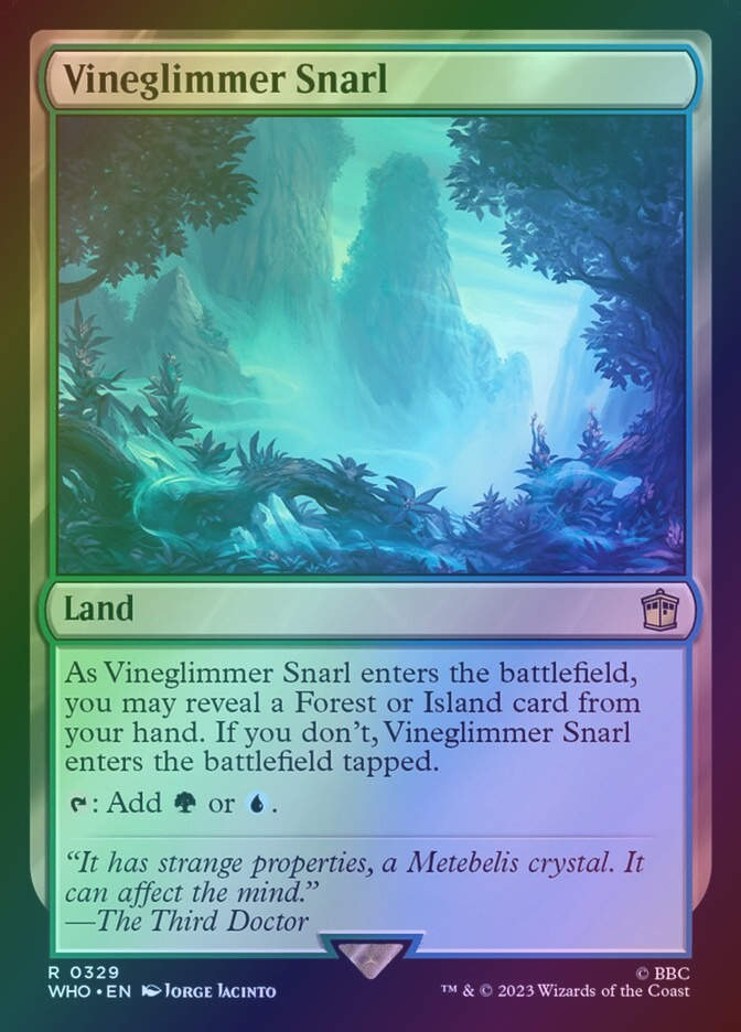Vineglimmer Snarl (WHO) (329) / Foil