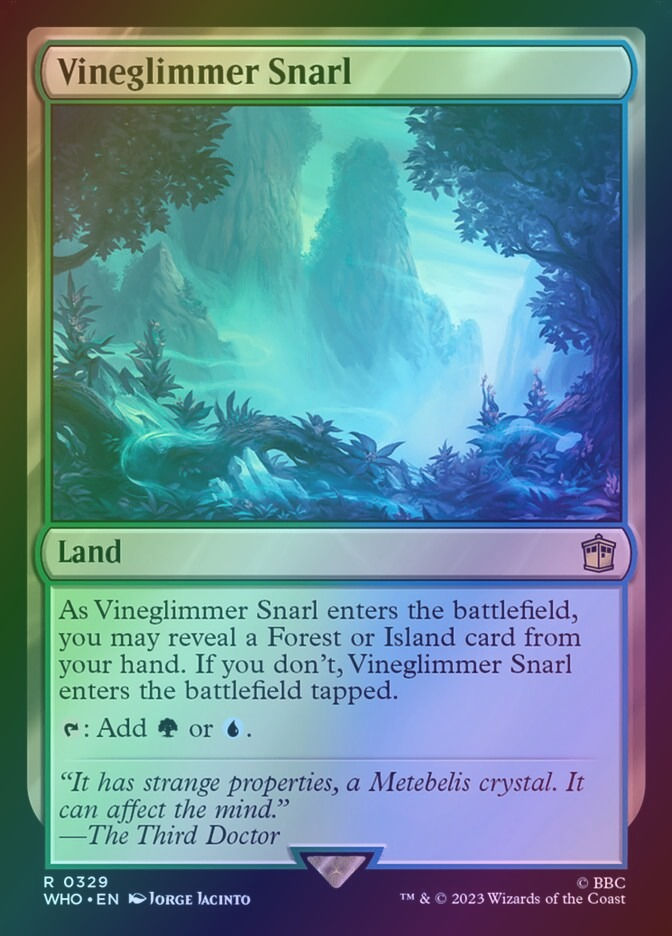 Vineglimmer Snarl (WHO) (329) / Foil