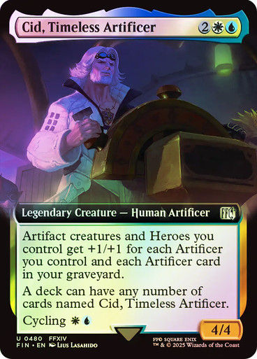 Cid, Timeless Artificer (FIN) (480) / Extended Art / Foil