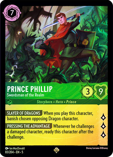 Prince Phillip - Swordsman of the Realm (LOR_SHS) / Foil