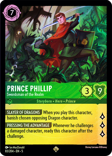 Prince Phillip - Swordsman of the Realm (LOR_SHS) / Foil