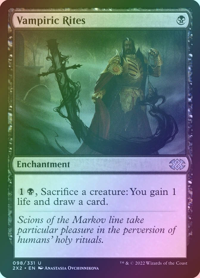 Vampiric Rites (2X2) (98) / Foil