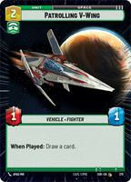 Patrolling V-Wing (Hyperspace) (SOR_#375)