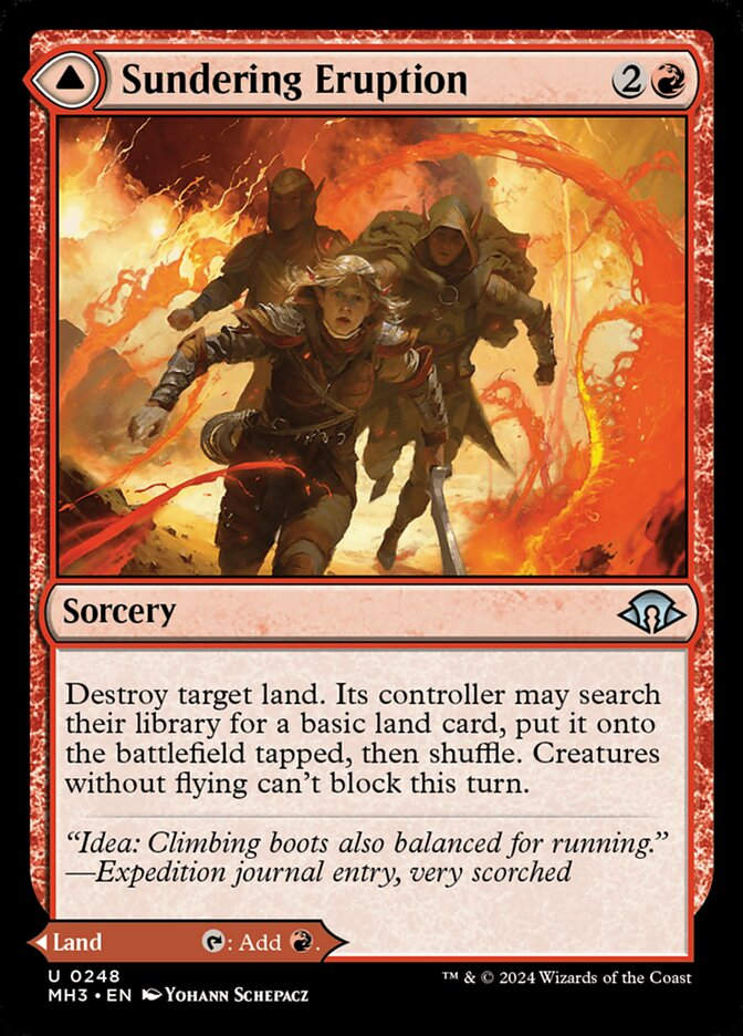 Sundering Eruption // Volcanic Fissure (MH3) (248)
