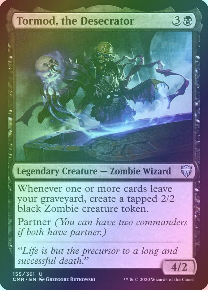Tormod, the Desecrator (CMR) (155) / Foil