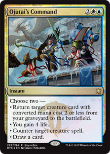 Ojutai's Command (DTK) / Buy-a-Box Foil