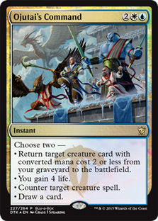 Ojutai's Command (DTK) / Buy-a-Box Foil