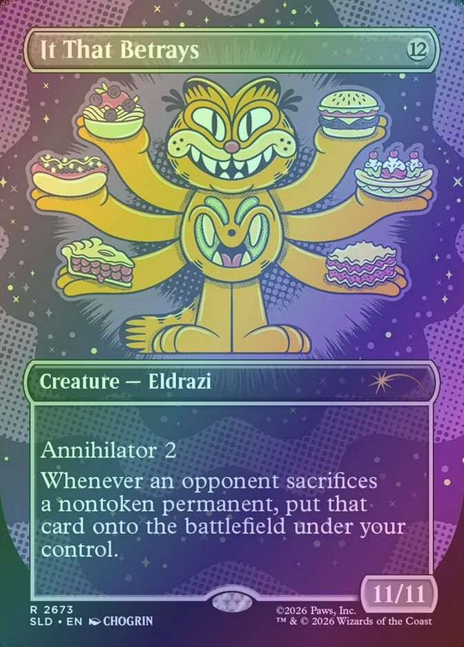 It That Betrays (SLD) (2673) / Borderless / Foil