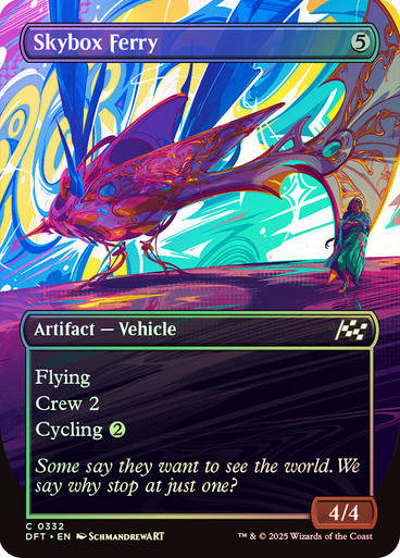 Skybox Ferry (DFT) (332) / Foil / Borderless