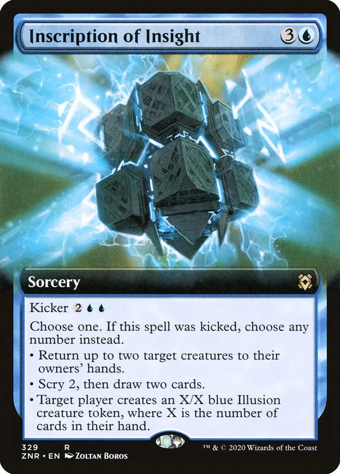Inscription of Insight (ZNR) (329) / Extended Art