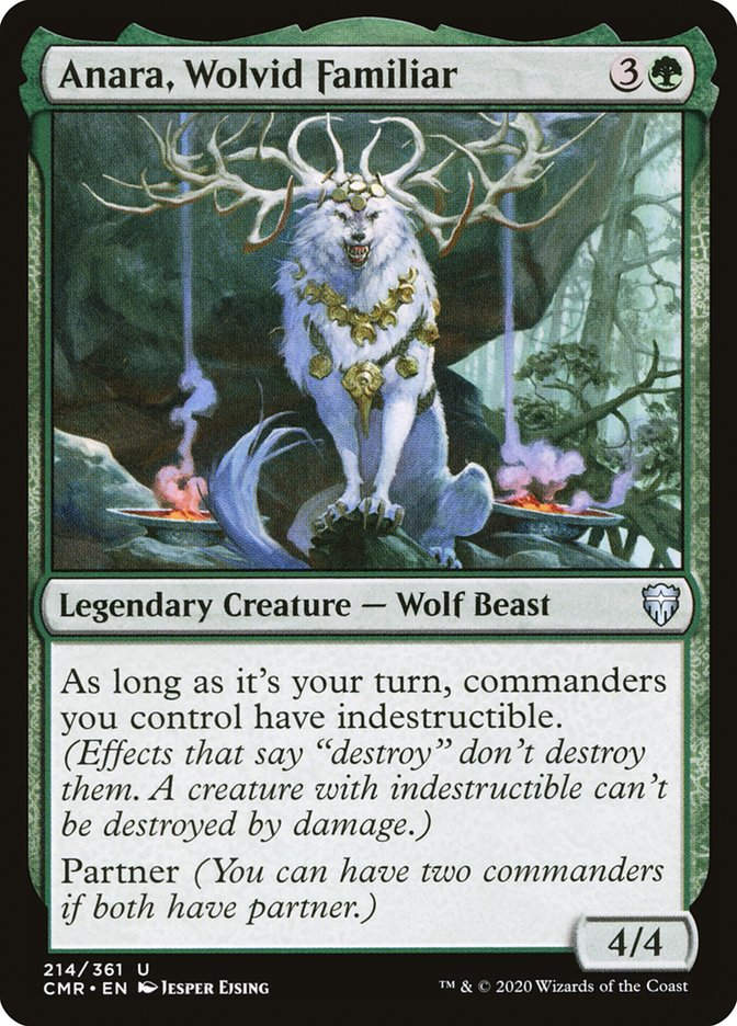 Anara, Wolvid Familiar (CMR) (214)