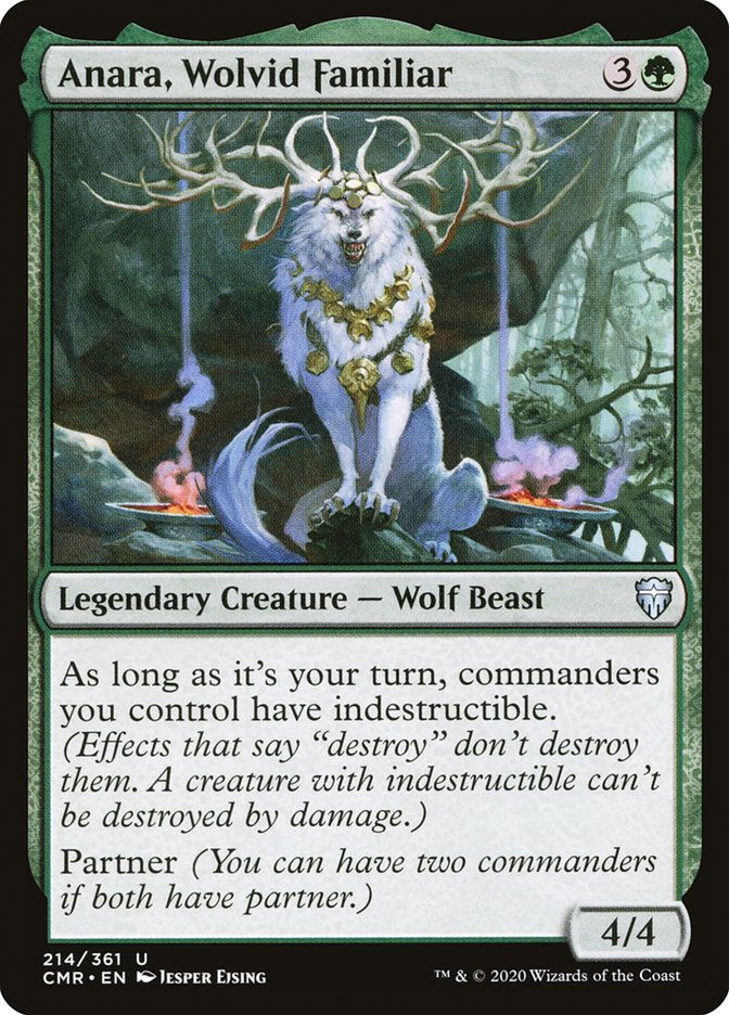 Anara, Wolvid Familiar (CMR) (214)
