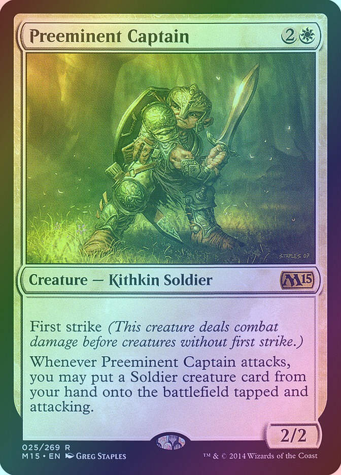 Preeminent Captain (M15) (25) / Foil