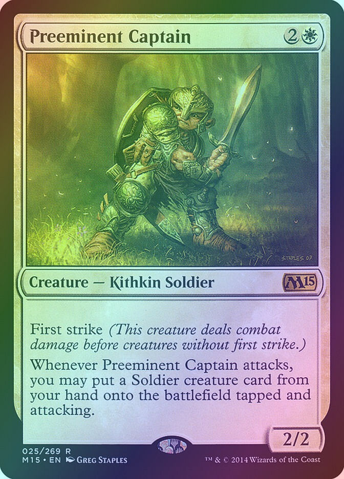 Preeminent Captain (M15) (25) / Foil