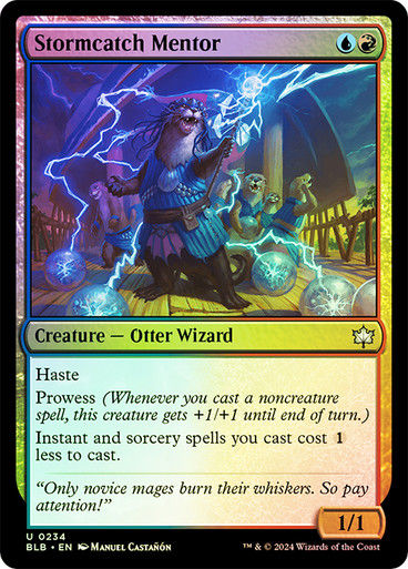Stormcatch Mentor (blb) (234) / Foil