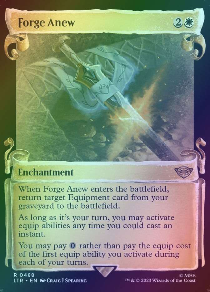 Forge Anew (LTR) (468) / Showcase / Foil