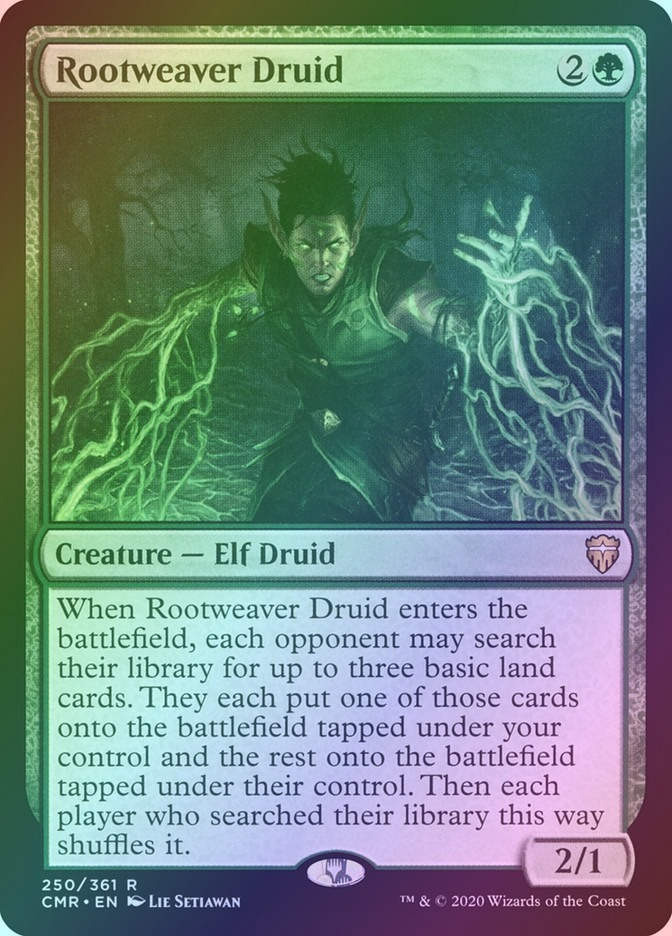 Rootweaver Druid (CMR) (250) / Foil