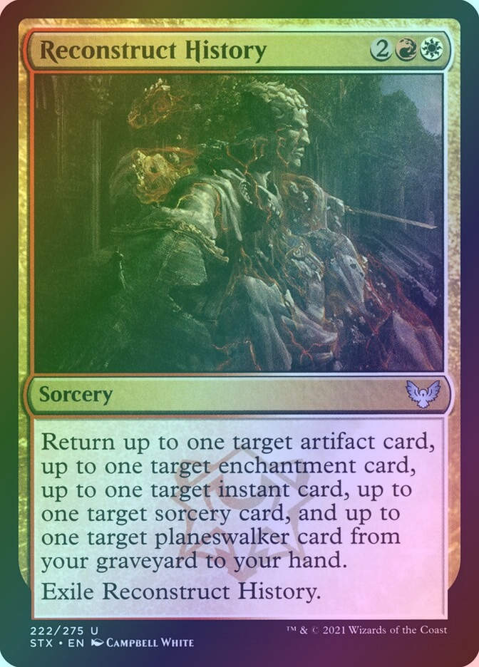 Reconstruct History (STX) (222) / Foil