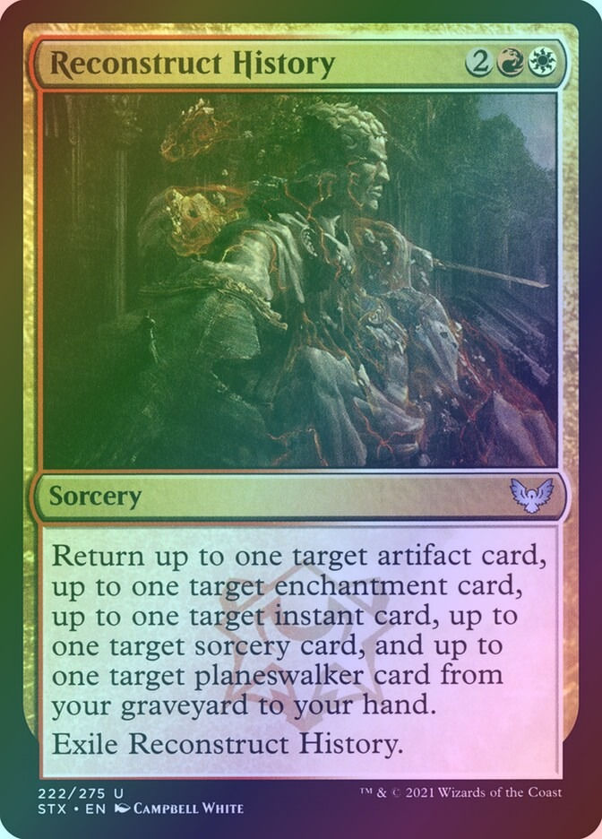 Reconstruct History (STX) (222) / Foil