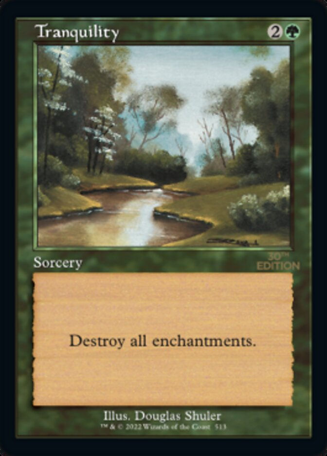 Tranquility (30a) / Retro Frame