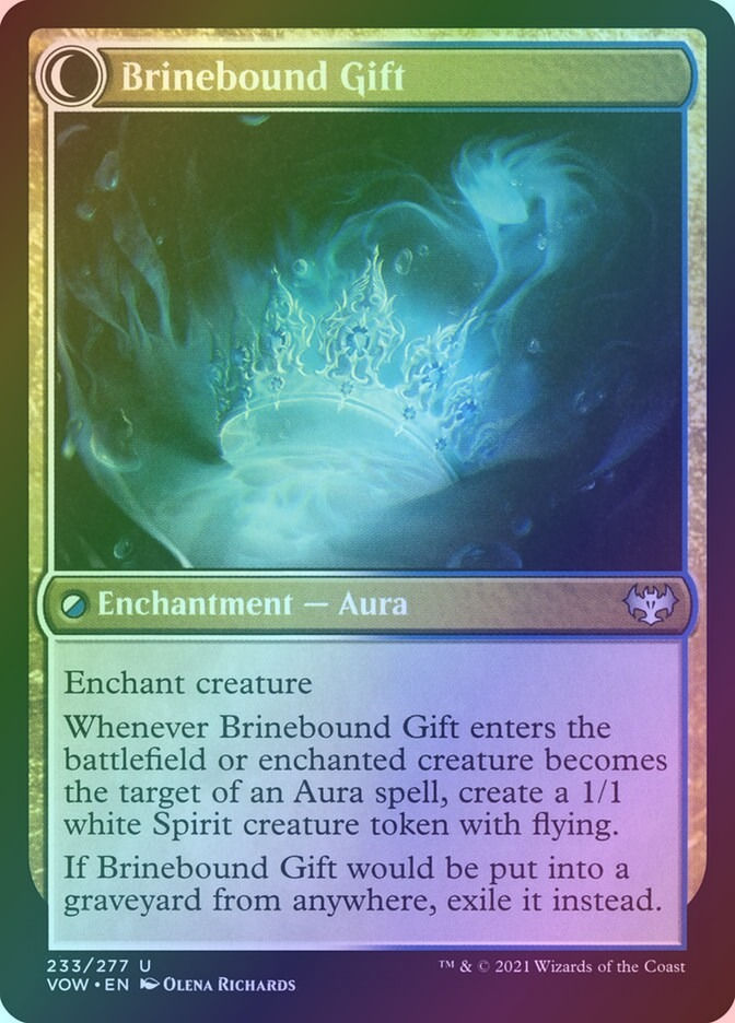 Brine Comber // Brinebound Gift (VOW) (233) / Foil — cara 2 de 2
