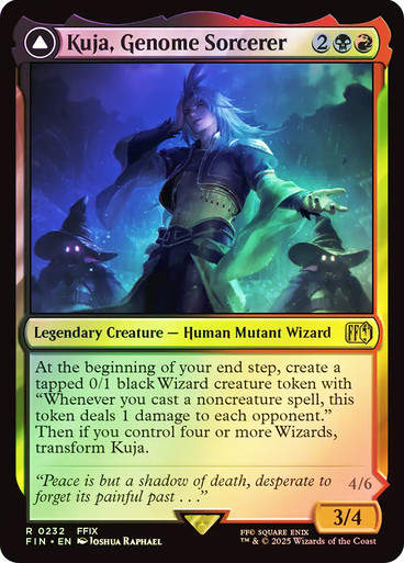 Kuja, Genome Sorcerer // Trance Kuja, Fate Defied (FIN) (232) / Foil