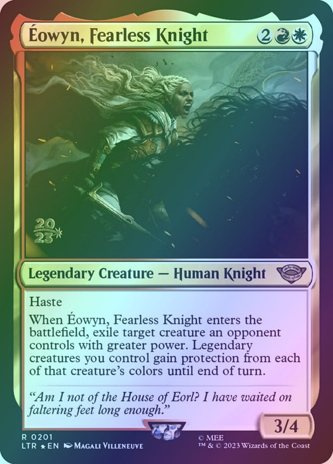 Éowyn, Fearless Knight (PLTR) (201s) / Foil