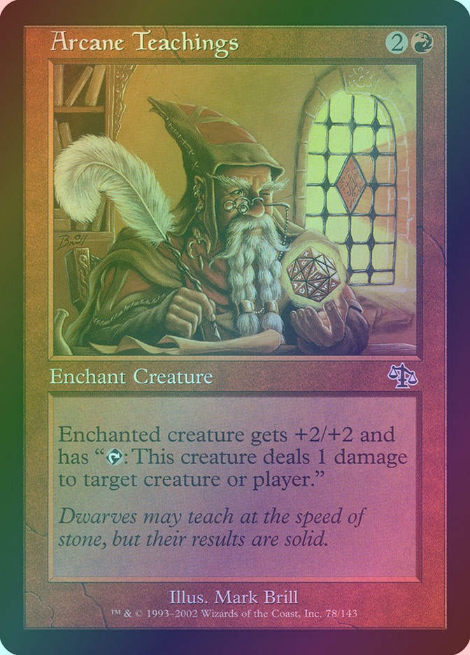 Arcane Teachings (JUD) (78) / Foil